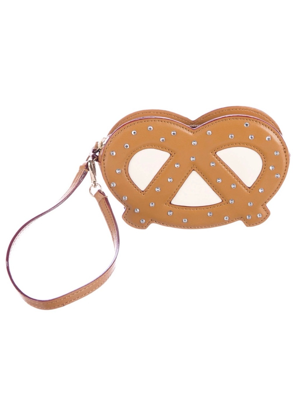 KATE SPADE FAR FROM THE TREE PRETZEL WRISTLET